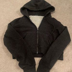 brandy melville cropped hoodie